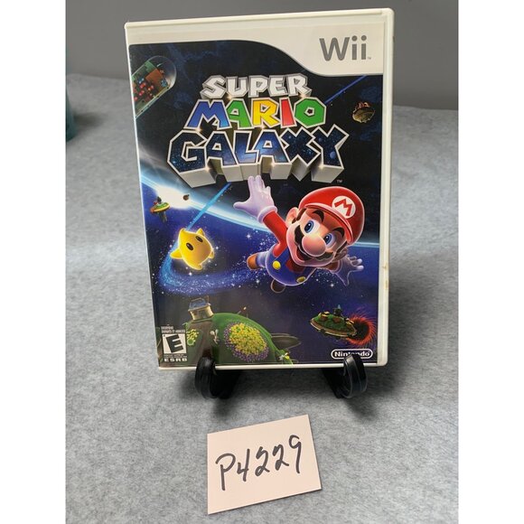 Super Mario Galaxy Wii Game Complete Case & Manual 2010 - Picture 4 of 5